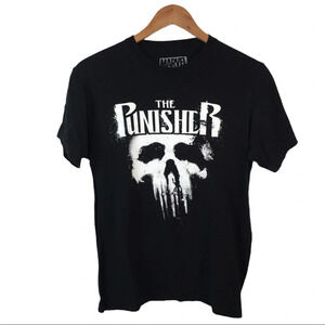 TS537 Mens Marvel Punisher Movie Graphic T Shirt M